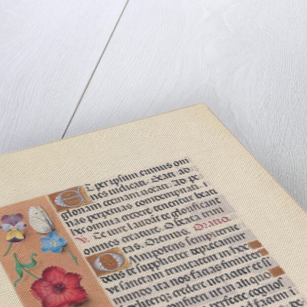 Hours of Queen Isabella the Catholic, Queen of Spain: Fol. 22v, c. 1500 by Master of the First Prayerbook of Maximillian