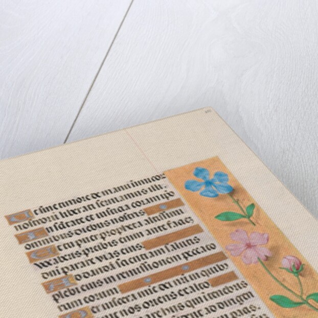 Hours of Queen Isabella the Catholic, Queen of Spain: Fol. 255r, c. 1500 by Master of the First Prayerbook of Maximillian