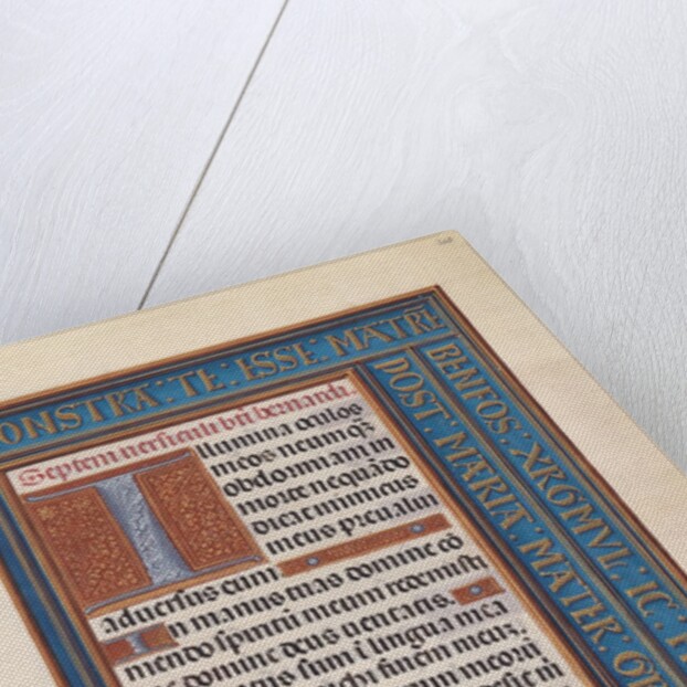 Hours of Queen Isabella the Catholic, Queen of Spain: Fol. 268r, c. 1500 by Master of the First Prayerbook of Maximillian