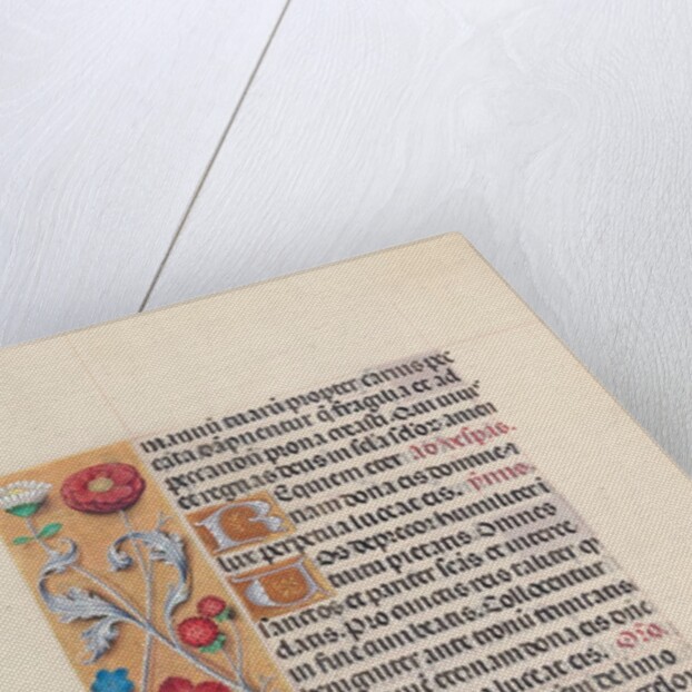 Hours of Queen Isabella the Catholic, Queen of Spain: Fol. 28v, c. 1500 by Master of the First Prayerbook of Maximillian
