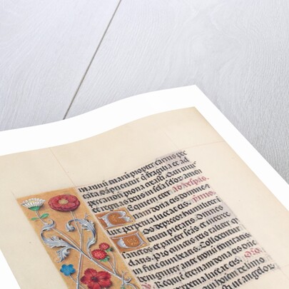 Hours of Queen Isabella the Catholic, Queen of Spain: Fol. 28v, c. 1500 by Master of the First Prayerbook of Maximillian
