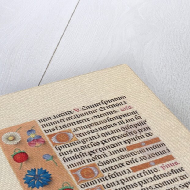 Hours of Queen Isabella the Catholic, Queen of Spain: Fol. 34v, c. 1500 by Master of the First Prayerbook of Maximillian