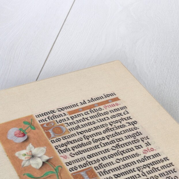 Hours of Queen Isabella the Catholic, Queen of Spain: Fol. 39v, c. 1500 by Master of the First Prayerbook of Maximillian
