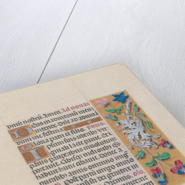 Hours of Queen Isabella the Catholic, Queen of Spain: Fol. 84r, c. 1500 by Master of the First Prayerbook of Maximillian
