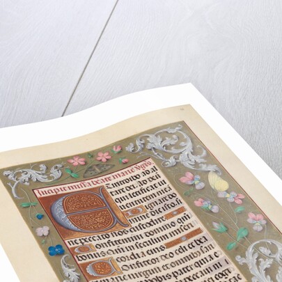 Hours of Queen Isabella the Catholic, Queen of Spain: Fol. 88r, c. 1500 by Master of the First Prayerbook of Maximillian