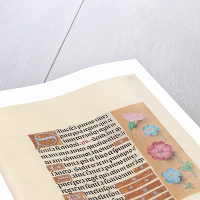 Hours of Queen Isabella the Catholic, Queen of Spain: Fol. 89r, c. 1500 by Master of the First Prayerbook of Maximillian