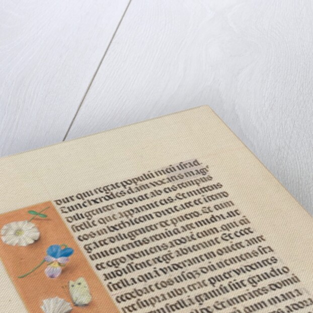 Hours of Queen Isabella the Catholic, Queen of Spain: Fol. 95v, c. 1500 by Master of the First Prayerbook of Maximillian