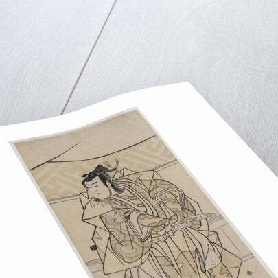 Ichikawa Monnosuke II as a Samurai, 1791 by Katsukawa Shunei