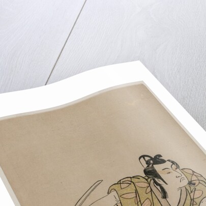 Ichikawa Monnosuke II as Soga no Goro, c. late 1770s by Katsukawa Shunsho