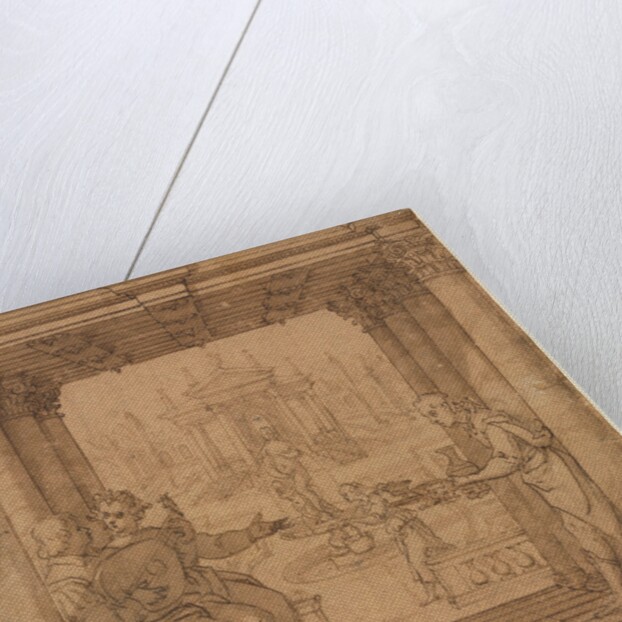 Illustration from Torquato Tasso's Gerusalemme Liberata, 1586-1590 by Bernardo Castello