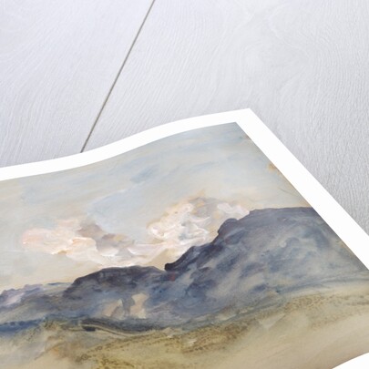In the Alps by Hercules Brabazon