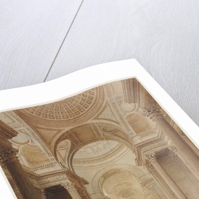 Interior of the Pantheon in Paris by Fredrick Nash