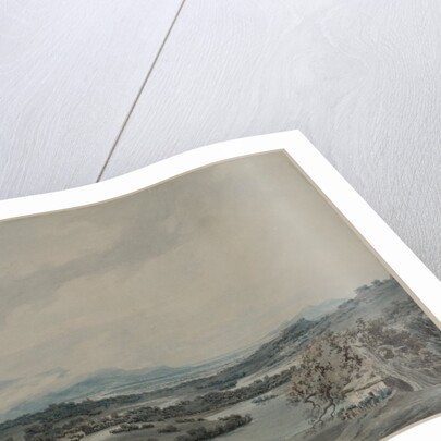 Italian Landscape, c. 1790-1792 by John Robert Cozens