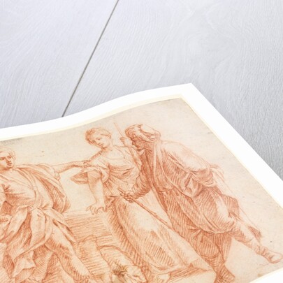 Jacob and Laban with Rachel and Leah, 1600s by Unknown