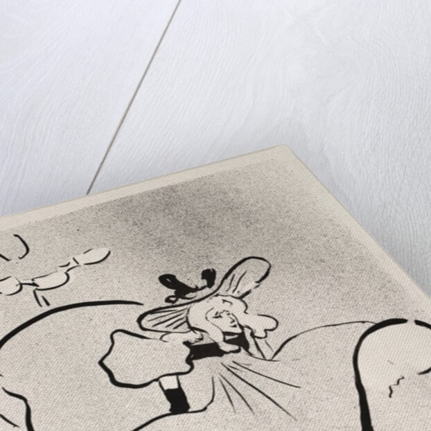 Jane Avril, 1893 by Henri de Toulouse-Lautrec