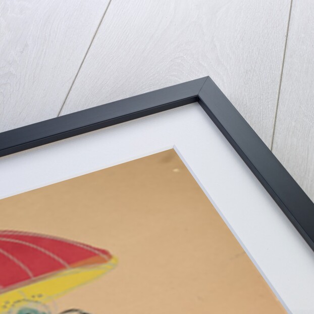 Krishna Standing by Radha who is Seated on a Chair, 1800s by Unknown