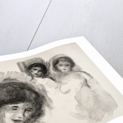 La Pierre au trois croquis by Pierre-Auguste Renoir