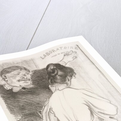 Laboratoire, c. 1900 by Hermann Paul