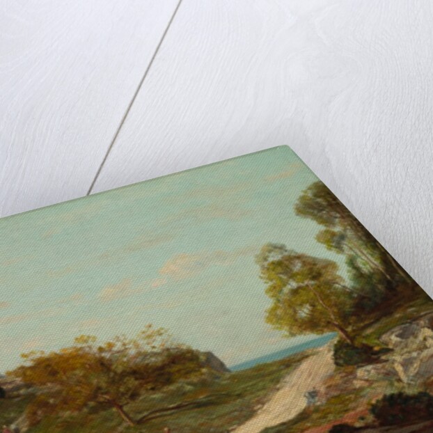 Landscape at Saint-André, Near Marseilles, c. 1865 by Paul Guigou