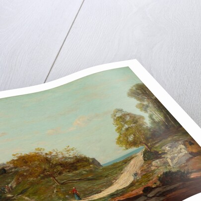 Landscape at Saint-André, Near Marseilles, c. 1865 by Paul Guigou