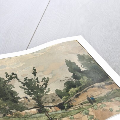 Landscape with Farmhouse, 1892 by Henri Joseph Harpignies