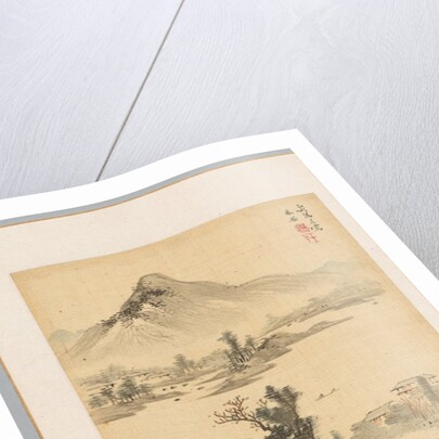 Landscape, 1815 by Shunkin Uragami