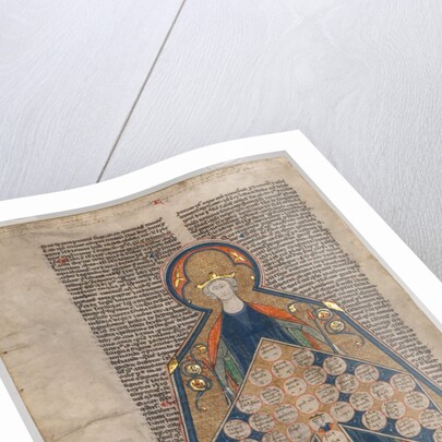 Leaf Excised from Henry of Segusio's 'Summa Aurea': Table of Consanguinity, c. 1280 by Unknown