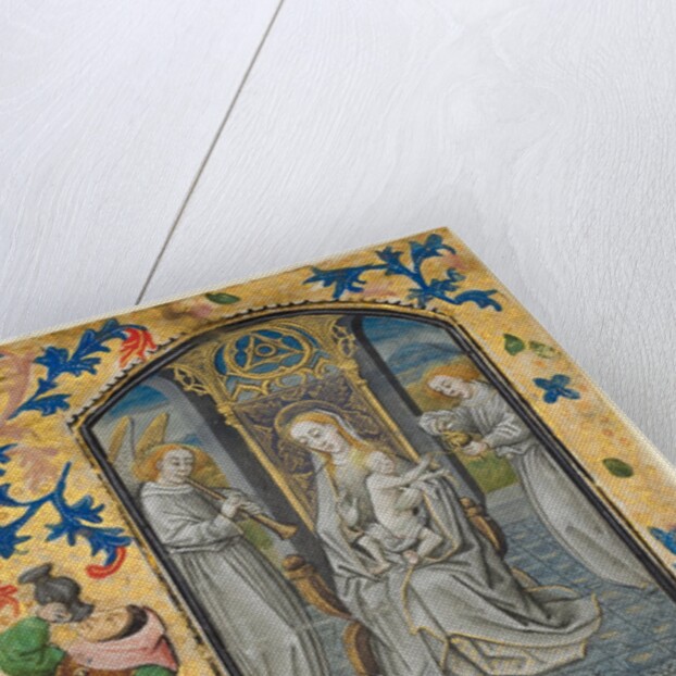 Leaf from a Book of Hours: Presentation in the Temple, c. 1470-1480 by Guillaume Vrelant