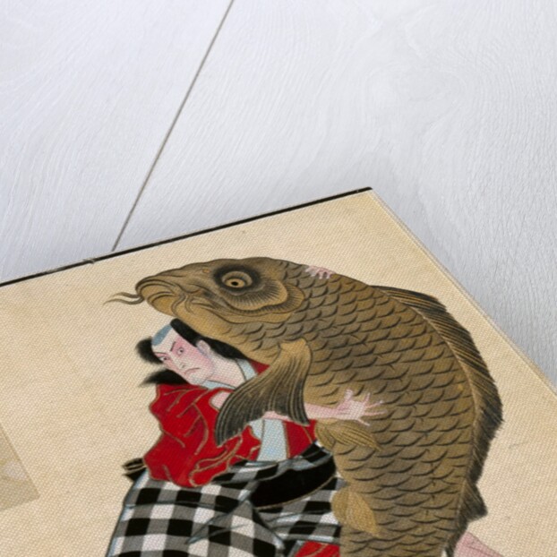 Leaf from Album of Actor Portraits, c. 1790-1810 by Shorakusai