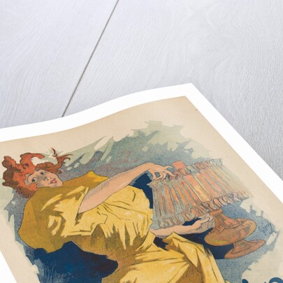 Les Maitres de LAffiche: Pl. 13, Saxoléine, 1895 by Jules Chéret