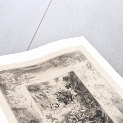 Letters from My Windmill:The Diligence of Beaucaire, 1880 by Félix Hilaire Buhot