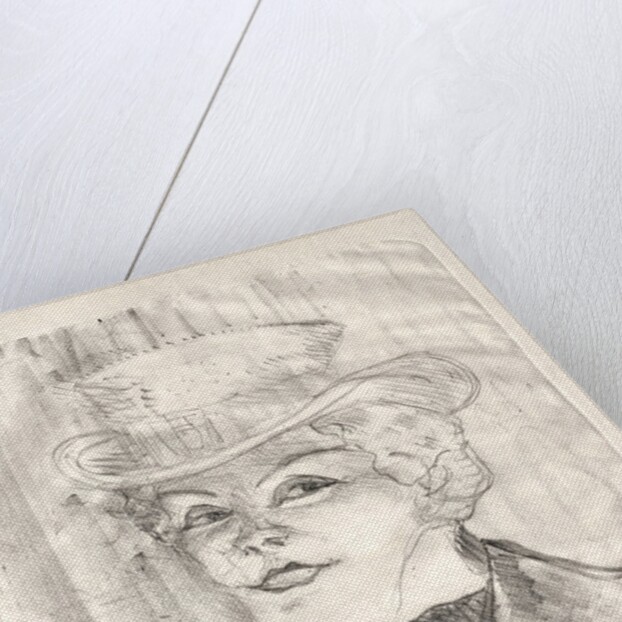 Madame Réjane, 1899 by Henri de Toulouse-Lautrec