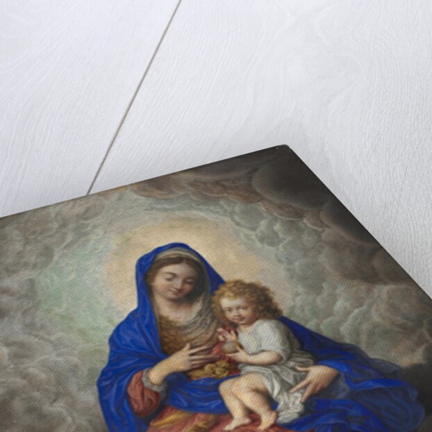 Madonna and Child in Glory, c. 1605-1617 by Isaac Oliver