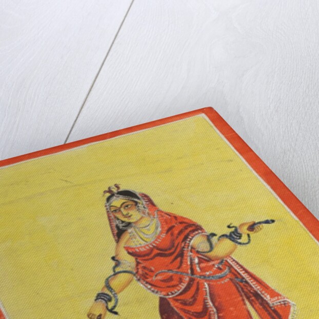 Manasa, The Snake Goddess, 1800s by Unknown