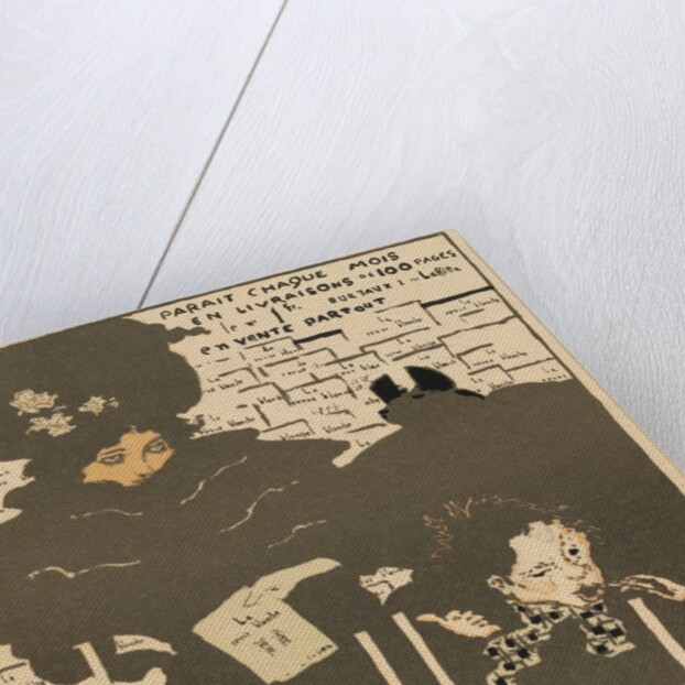 Masters of the Poster: Pl. 38, La Revue Blanche, 1894 by Pierre Bonnard; Ancourt