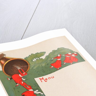 Menu Page, 1911 by Leonetto Cappiello