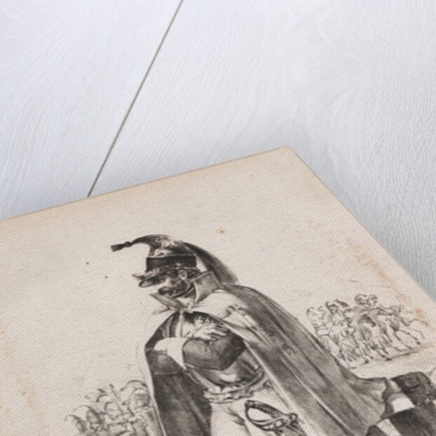 Military Costumes: Cavalry Man, 1814-1818 by Nicolas Toussaint Charlet