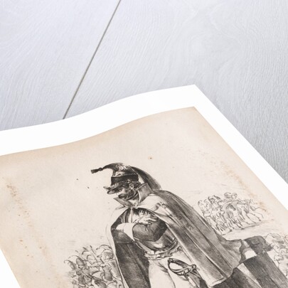 Military Costumes: Cavalry Man, 1814-1818 by Nicolas Toussaint Charlet