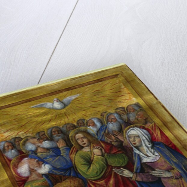Miniature from a Book of Hours: The Pentecost, c. 1500 by Jean Poyet