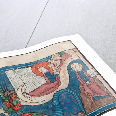 Miniature from a Manuscript of the Apocalypse: The Woman Clothed with the Sun, c. 1295 by Unknown
