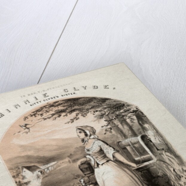 Minnie Clyde - Sheet Music Cover by Winslow Homer
