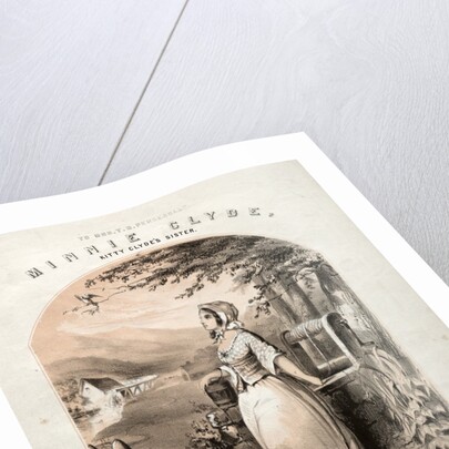 Minnie Clyde - Sheet Music Cover by Winslow Homer