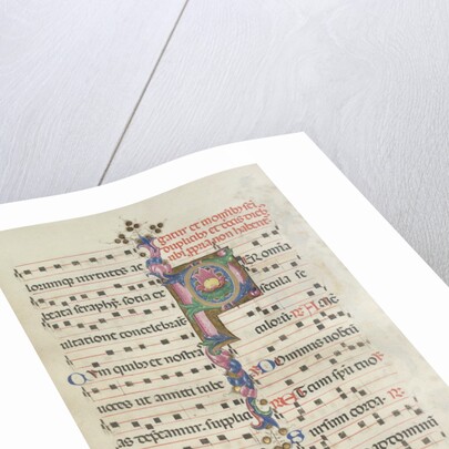 Missale: Fol. 184: Foliage, 1469 by Bartolommeo Caporali