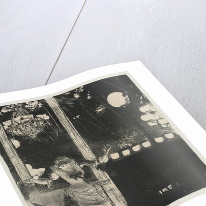 Mlle Bécat at the Café des Ambassadeurs, 1877-1878 by Edgar Degas