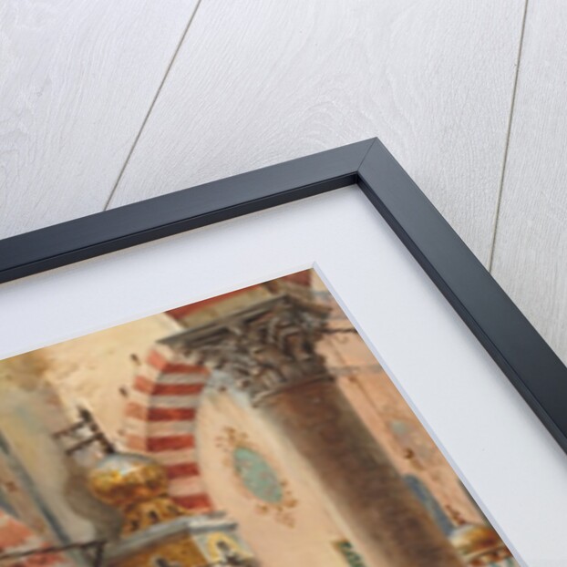 Moslems at Prayer, late 1800s-early 1900s by P. Pavesi