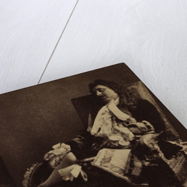 Mr. Leroux in the Role of Alceste in Le Misanthrope, mid-1850s by Julien Vallou de Villeneuve