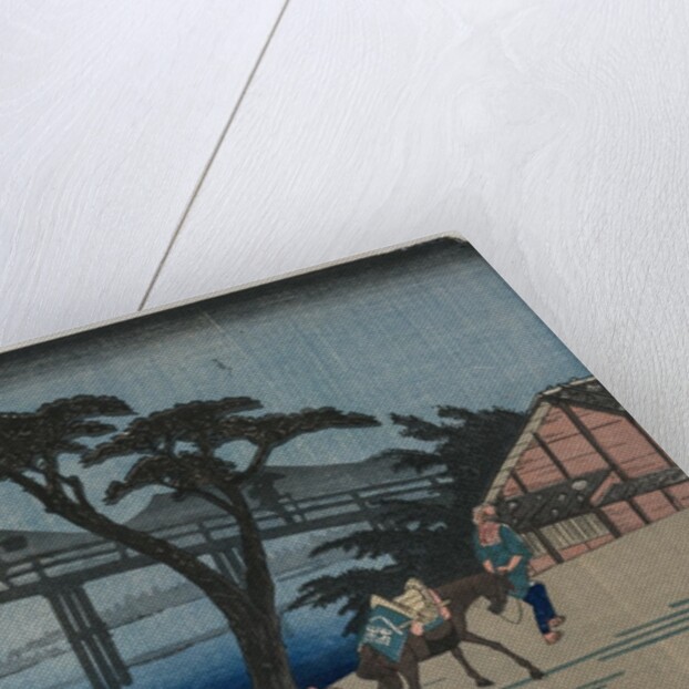 Nagakubo from the series Sixty-Nine Stations of the Kisokaido, 1835 or 1836 by Utagawa Hiroshige