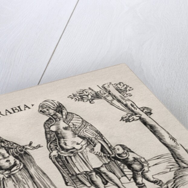 Natives of Arabia and the Indies by Hans Burgkmair