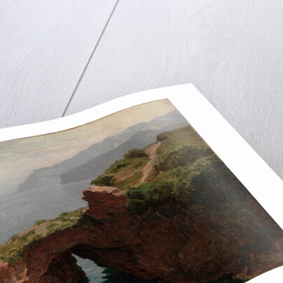 Natural Arch, Capri, 1856 by William Stanley Haseltine