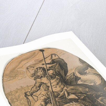 Neptune by Hendrick Goltzius